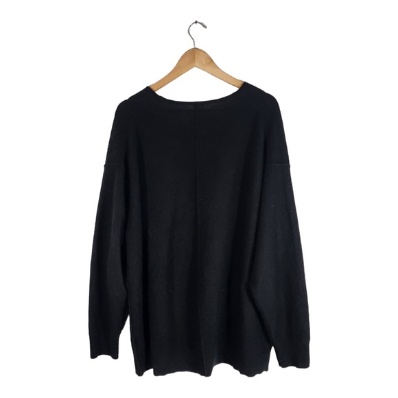 Free People School Boy Cashmere Cardigan Size Large - Picture 4 of 6